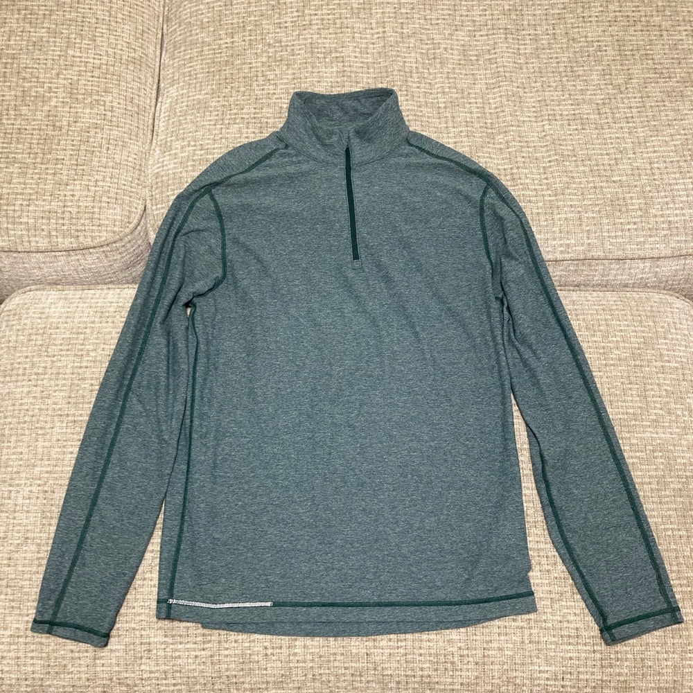 Lululemon Surge Warm Quarter Zip Pullover L